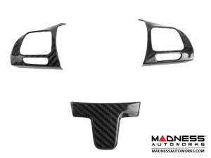 Volkswagen Golf Mk6 - Steering Wheel Cover - Carbon Fiber